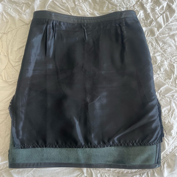 Hugo Buscati Milano Black Leather Mini Skirt - Picture 8 of 8